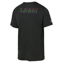 Detroit Lions Youth 2025 NFL Crucial Catch Tri-Blend Dri-FIT T-Shirt - Black cheap