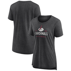 Arizona Cardinals Women's Vintage Arch Tri-Blend T-Shirt - Charcoal online