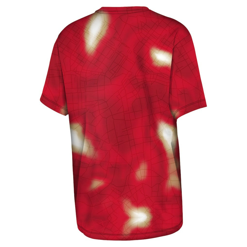 San Francisco 49ers Outerstuff Youth End Zone Dri-Tek T-Shirt - Scarlet sale