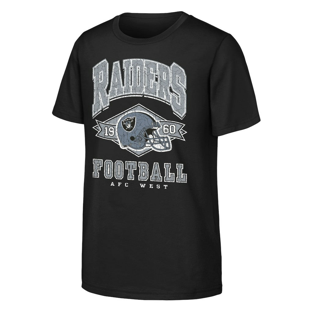 Las Vegas Raiders Outerstuff Youth Kick Off T-Shirt - Black online