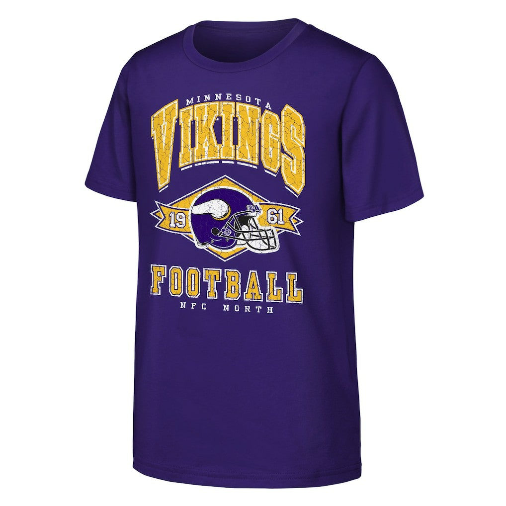 Minnesota Vikings Outerstuff Youth Kick Off T-Shirt - Purple outlet