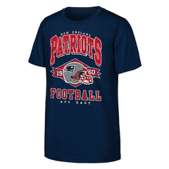 New England Patriots Outerstuff Youth Kick Off T-Shirt - Navy on sale