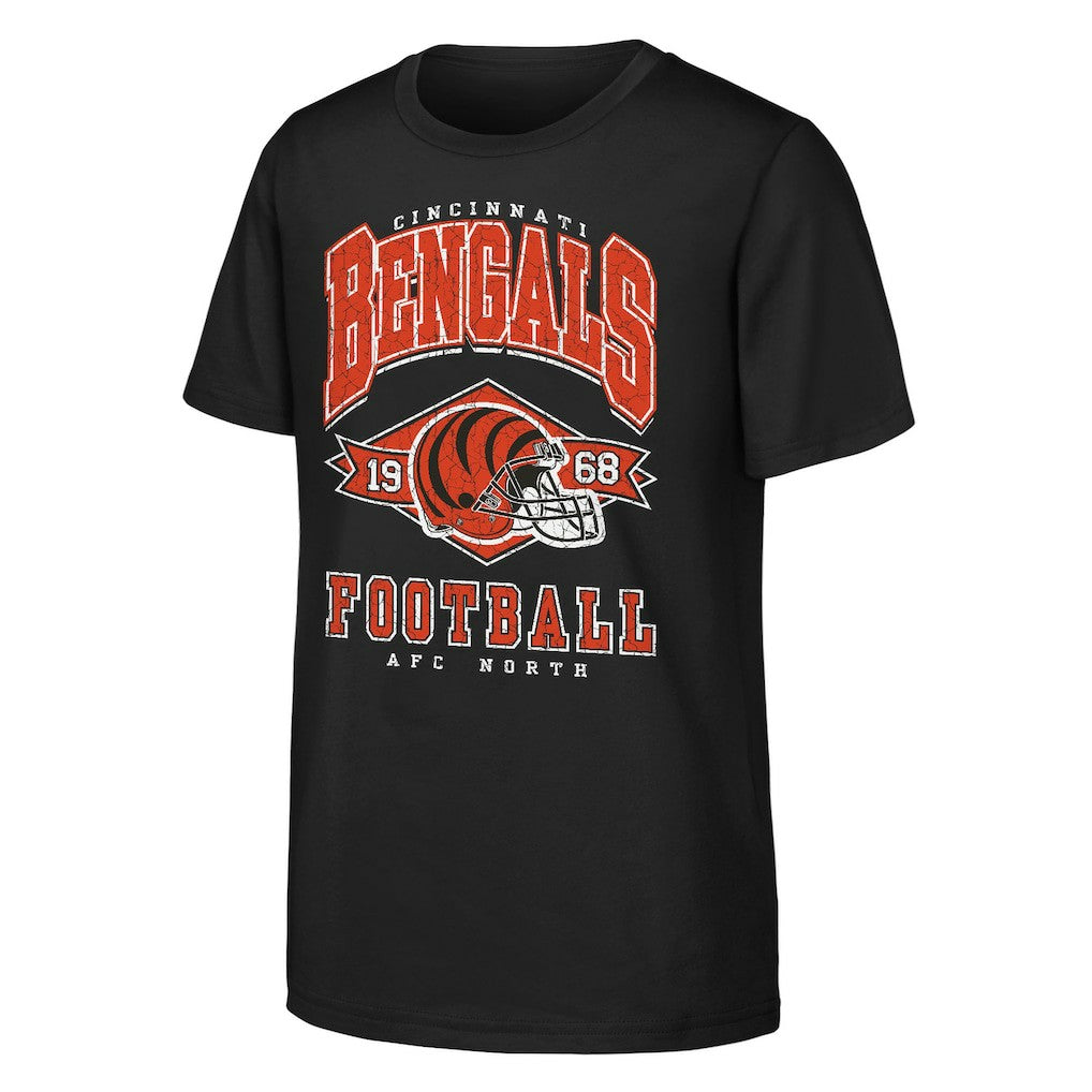 Cincinnati Bengals Outerstuff Youth Kick Off T-Shirt - Black outlet