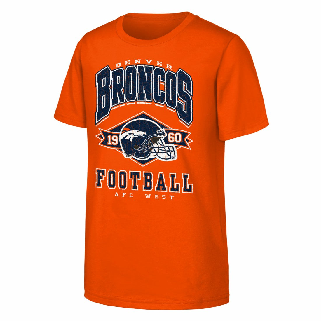 Denver Broncos Outerstuff Youth Kick Off T-Shirt - Orange for sale