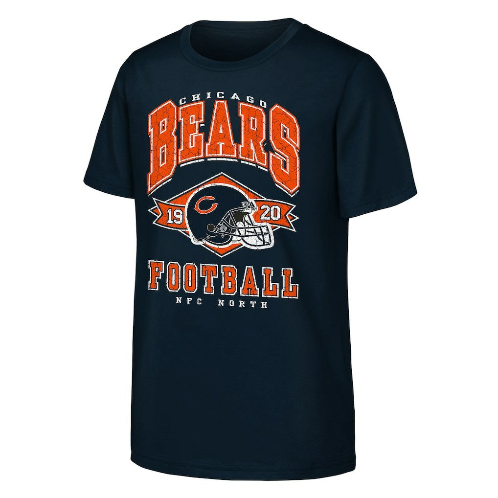 Chicago Bears Outerstuff Youth Kick Off T-Shirt - Navy discount