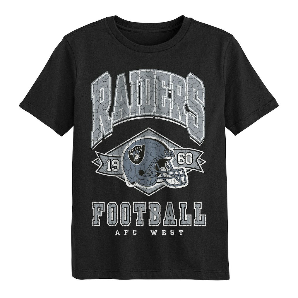 Las Vegas Raiders Outerstuff Preschool Kick Off T-Shirt - Black for sale