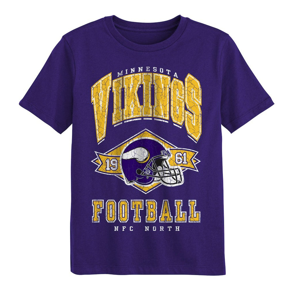 Minnesota Vikings Outerstuff Preschool Kick Off T-Shirt - Purple sale