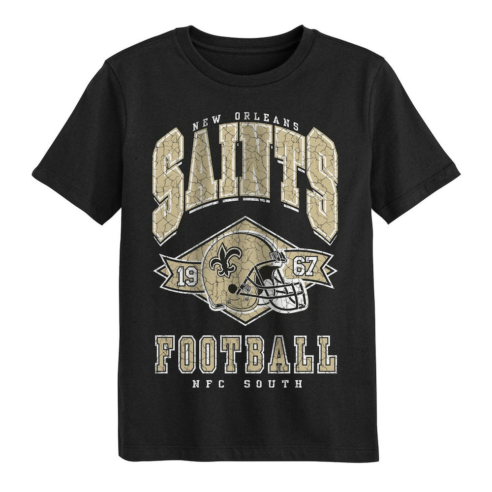 New Orleans Saints Outerstuff Preschool Kick Off T-Shirt - Black discount