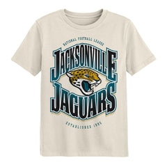 Jacksonville Jaguars Outerstuff Youth Huddle T-Shirt - Cream for sale