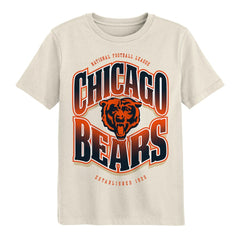 Chicago Bears Outerstuff Youth Huddle T-Shirt - Cream for sale