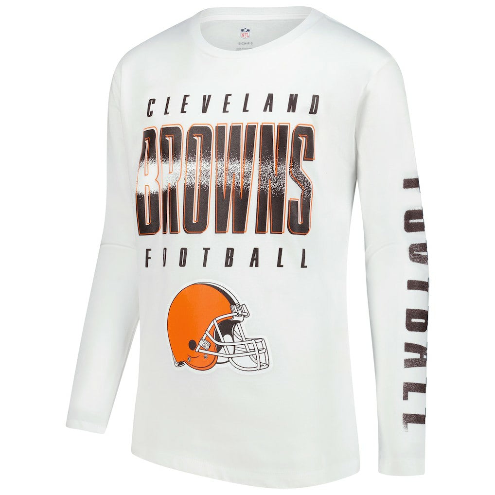 Cleveland Browns Outerstuff Youth The Mix Combo T-Shirt Set sale
