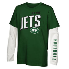 New York Jets Outerstuff Youth The Mix Combo T-Shirt Set discount