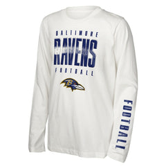 Baltimore Ravens Outerstuff Youth The Mix Combo T-Shirt Set cheap