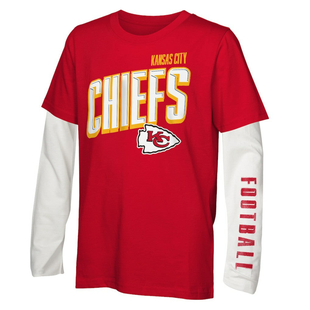 Kansas City Chiefs Outerstuff Preschool The Mix Combo T-Shirt Set sale