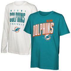 Miami Dolphins Outerstuff Preschool The Mix Combo T-Shirt Set online