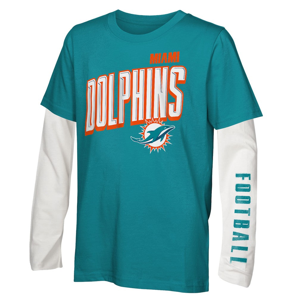 Miami Dolphins Outerstuff Preschool The Mix Combo T-Shirt Set online