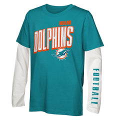 Miami Dolphins Outerstuff Preschool The Mix Combo T-Shirt Set online