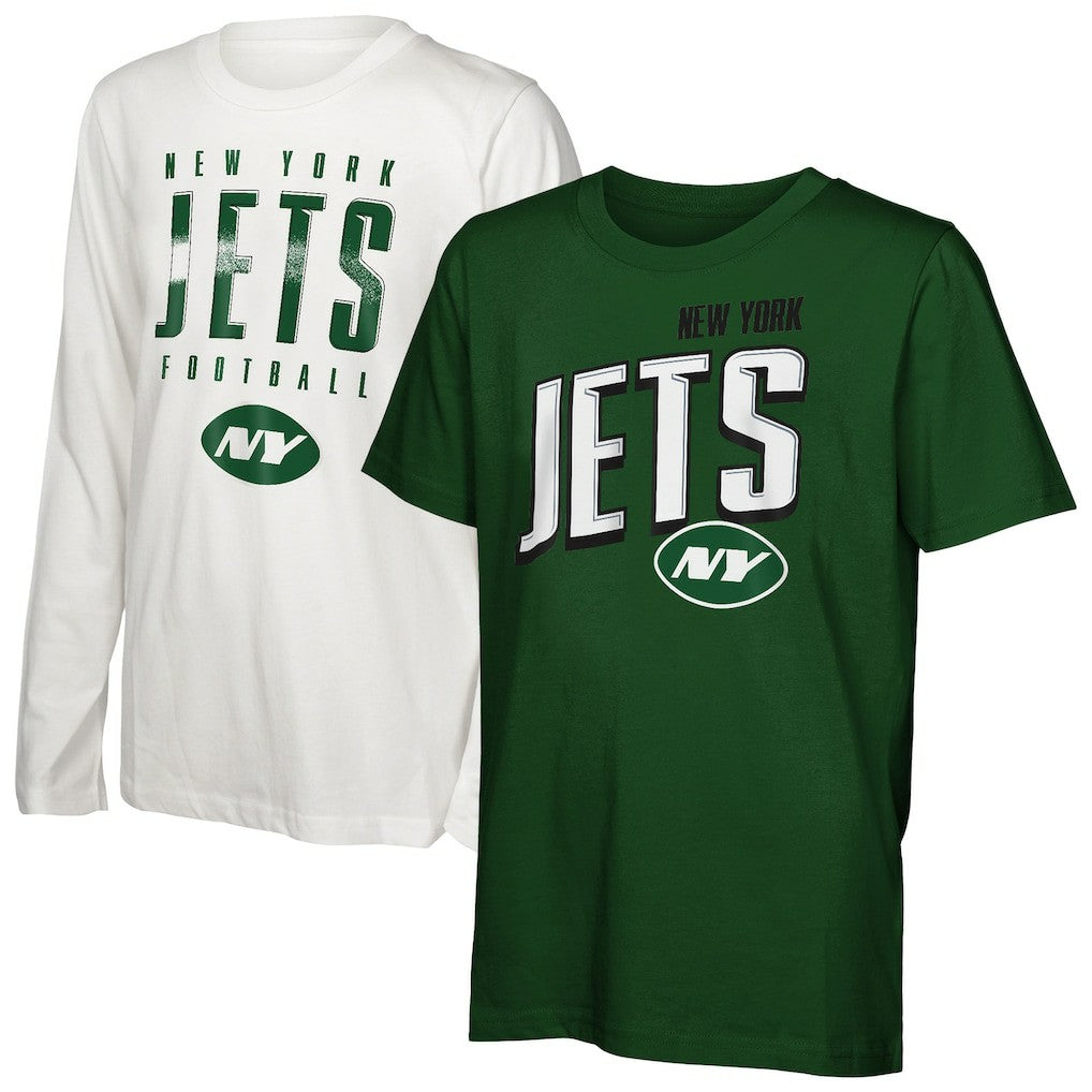 New York Jets Outerstuff Preschool The Mix Combo T-Shirt Set for sale