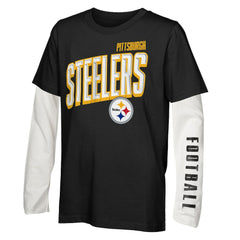 Pittsburgh Steelers Outerstuff Preschool The Mix Combo T-Shirt Set outlet