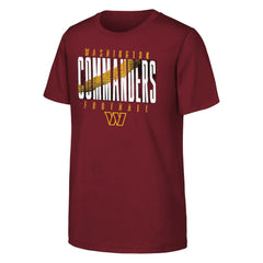 Washington Commanders Outerstuff Youth Posterize T-Shirt - Burgundy on sale