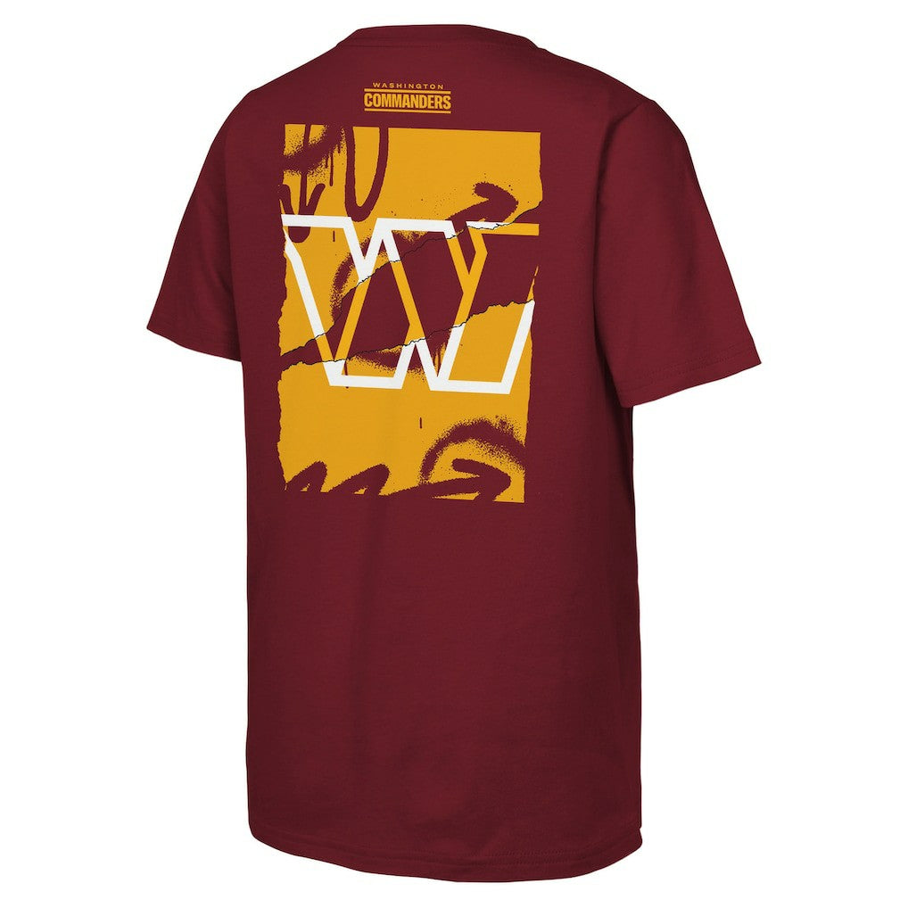 Washington Commanders Outerstuff Youth Posterize T-Shirt - Burgundy on sale