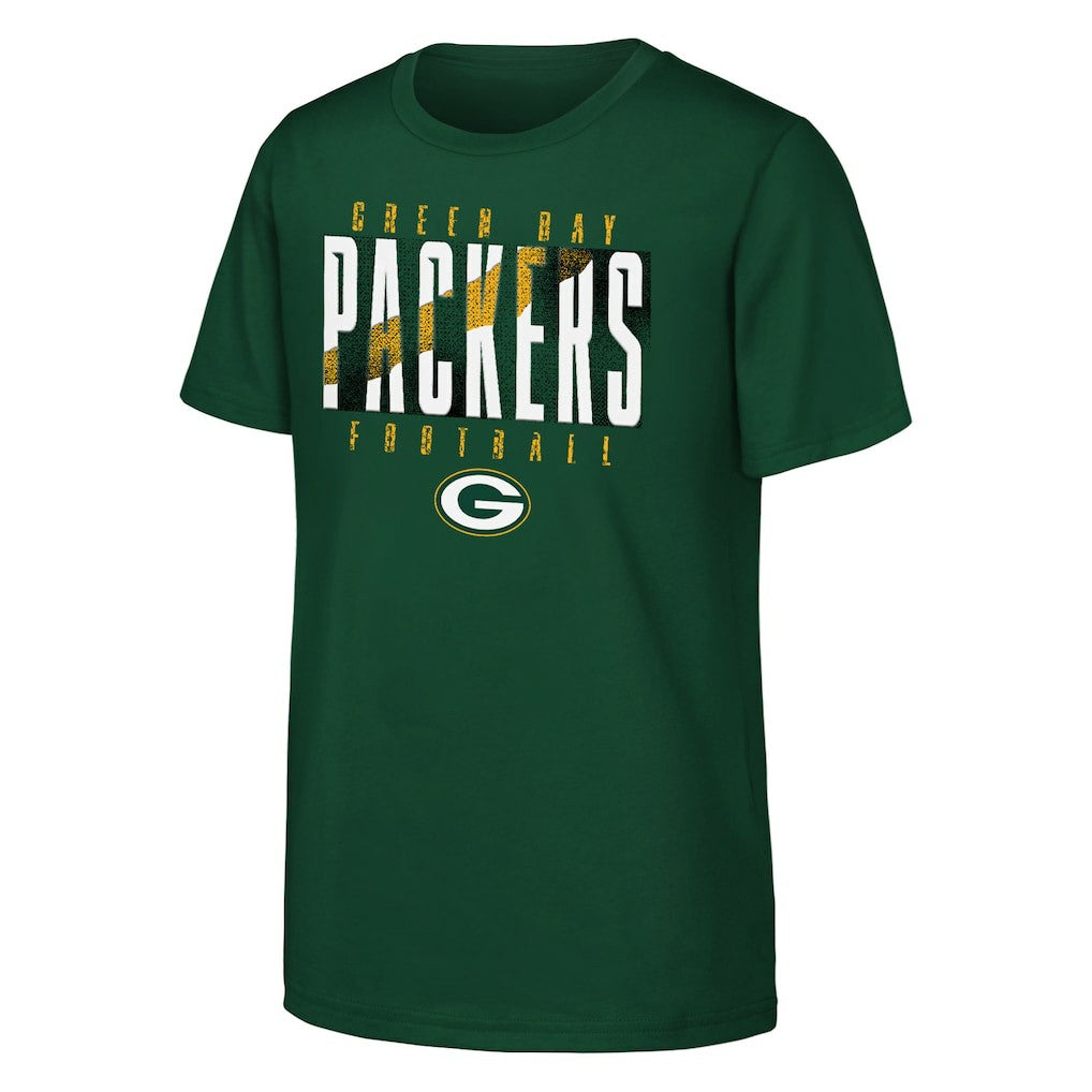 Green Bay Packers Outerstuff Youth Posterize T-Shirt - Green sale