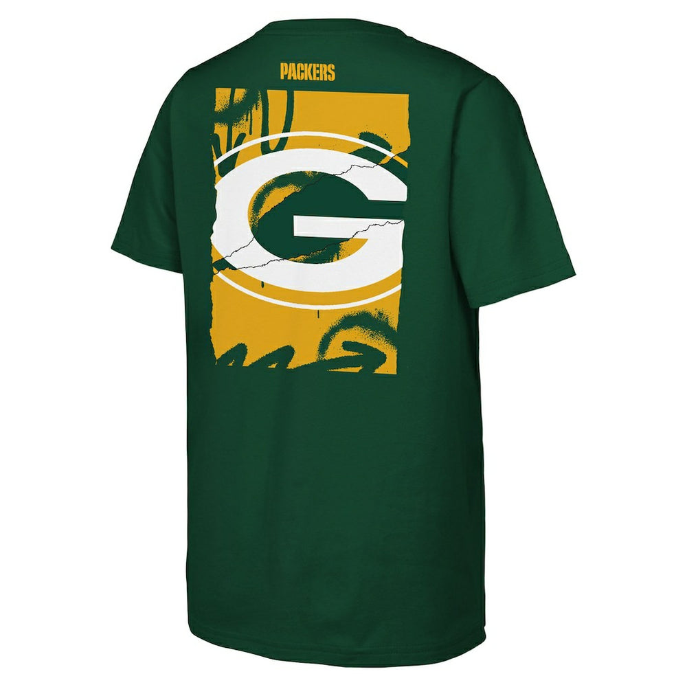 Green Bay Packers Outerstuff Youth Posterize T-Shirt - Green sale