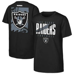 Las Vegas Raiders Outerstuff Youth Posterize T-Shirt - Black for sale