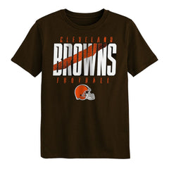 Cleveland Browns Outerstuff Preschool Posterize T-Shirt - Brown on sale