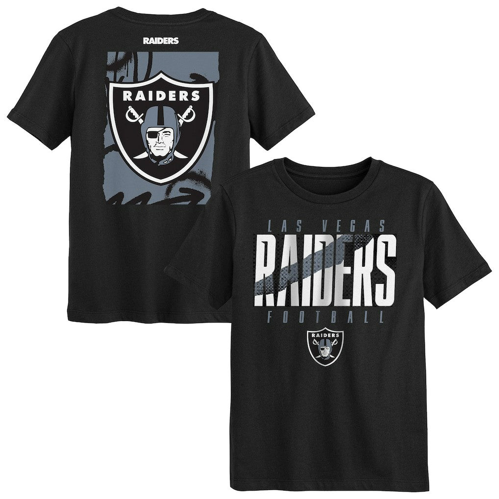 Las Vegas Raiders Outerstuff Preschool Posterize T-Shirt - Black outlet