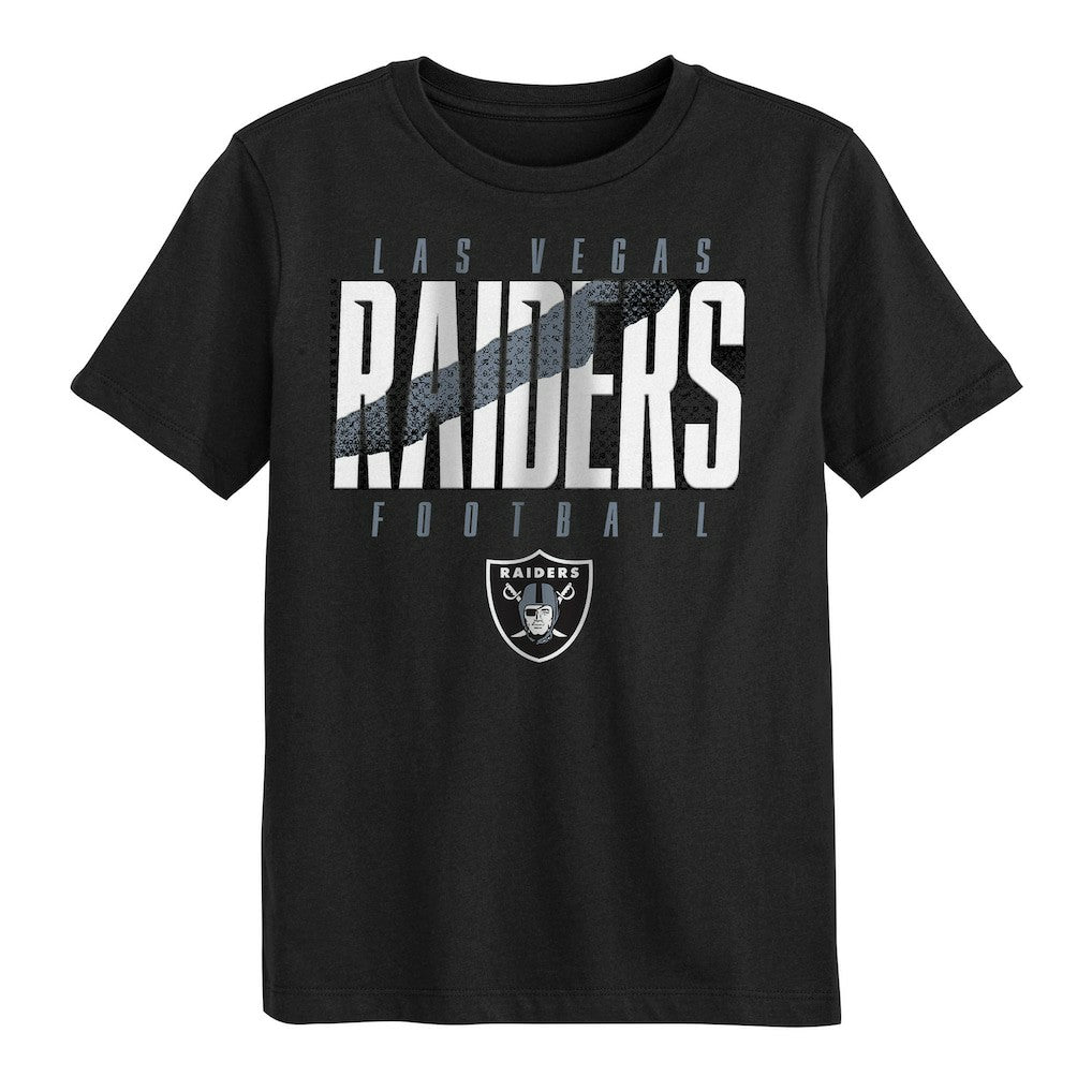 Las Vegas Raiders Outerstuff Preschool Posterize T-Shirt - Black outlet