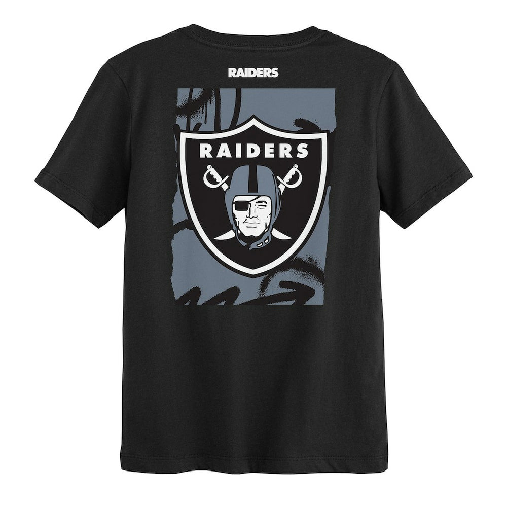Las Vegas Raiders Outerstuff Preschool Posterize T-Shirt - Black outlet