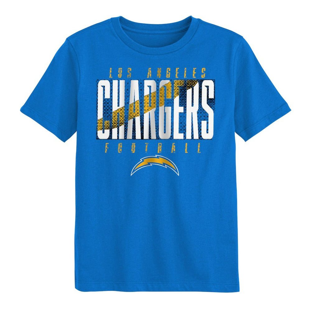 Los Angeles Chargers Outerstuff Preschool Posterize T-Shirt - Powder Blue discount