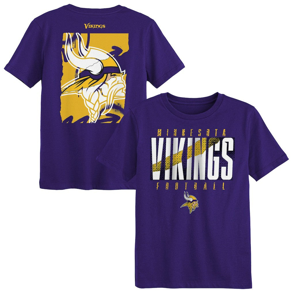 Minnesota Vikings Outerstuff Preschool Posterize T-Shirt - Purple discount