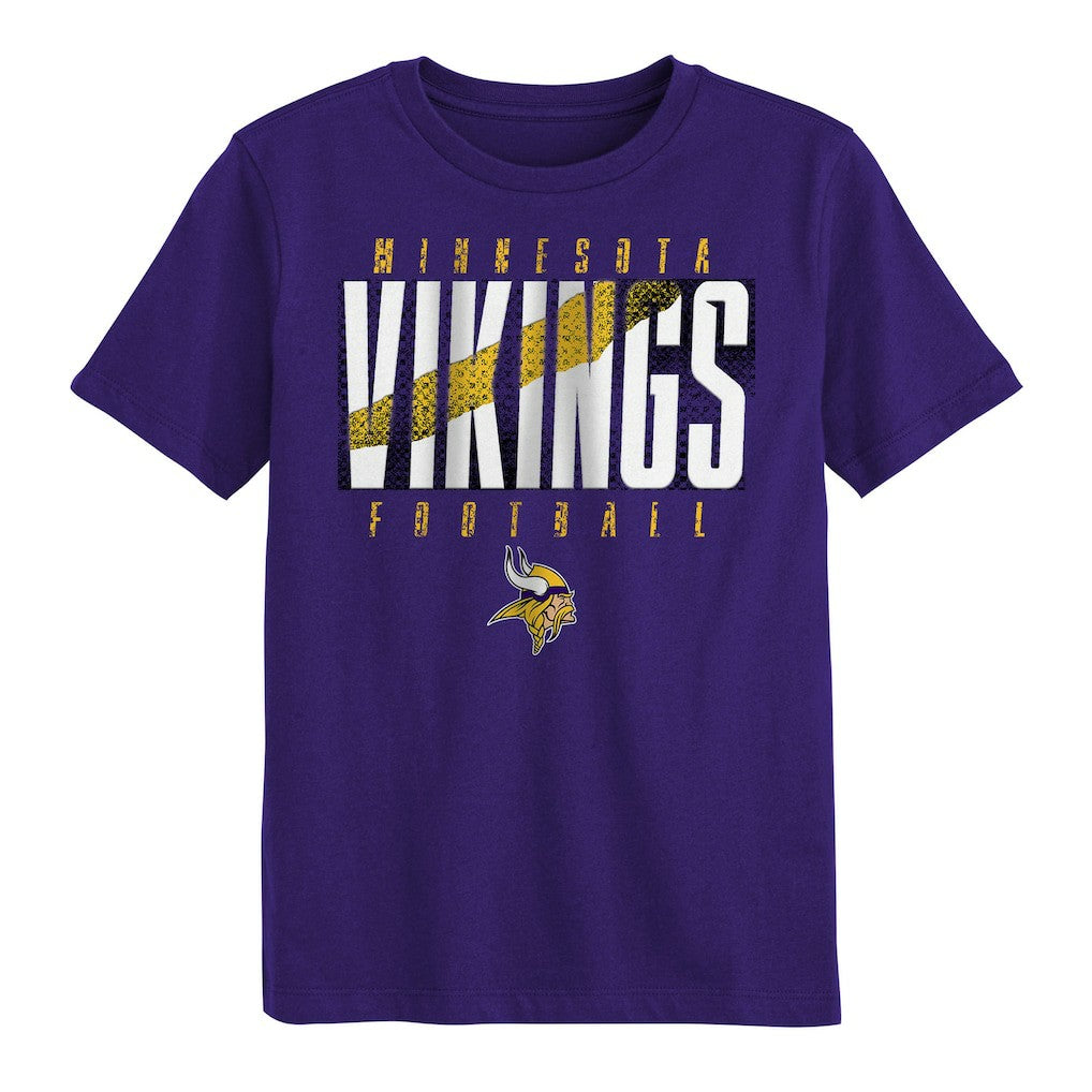 Minnesota Vikings Outerstuff Preschool Posterize T-Shirt - Purple discount