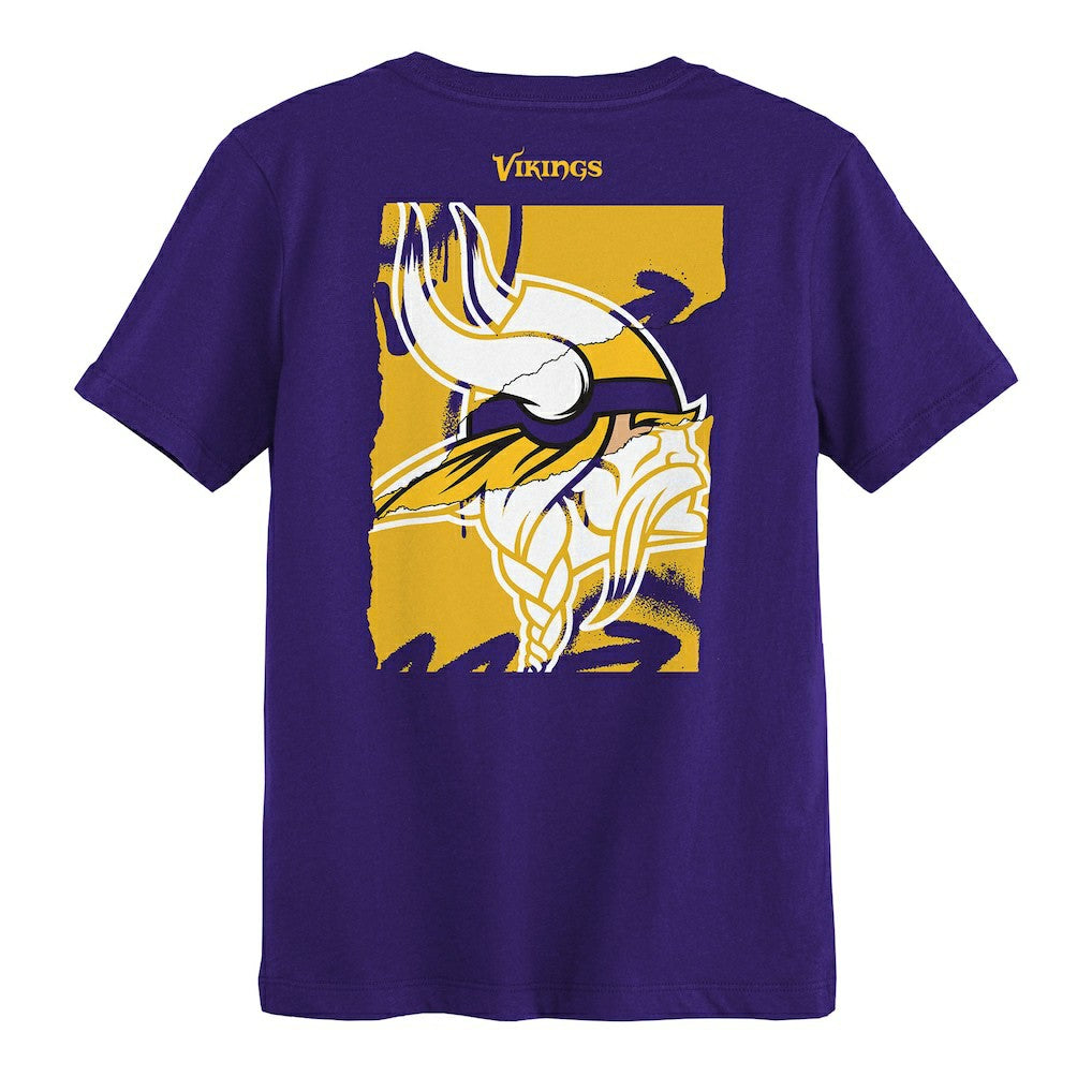 Minnesota Vikings Outerstuff Preschool Posterize T-Shirt - Purple discount