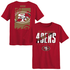 San Francisco 49ers Outerstuff Preschool Posterize T-Shirt - Scarlet for sale