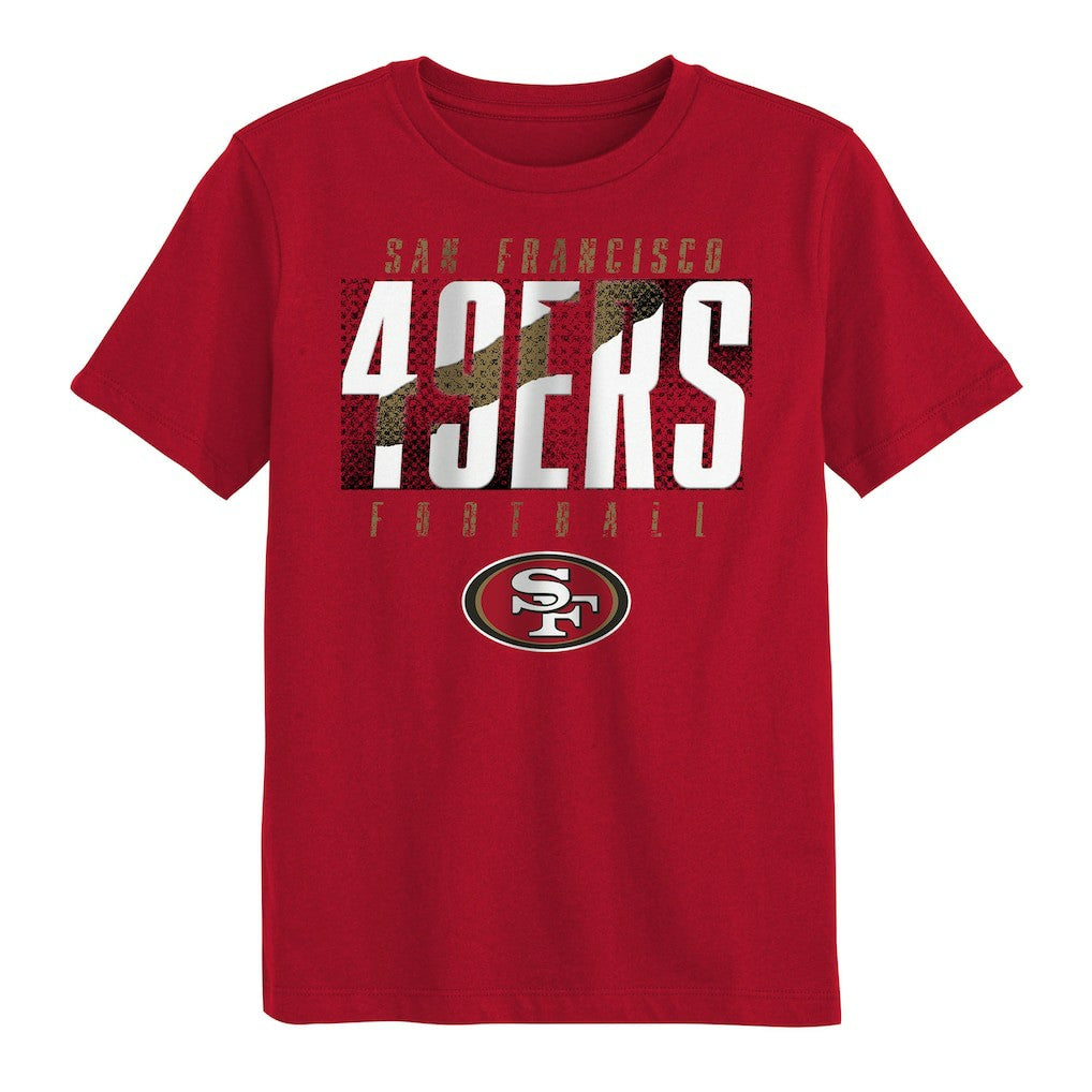 San Francisco 49ers Outerstuff Preschool Posterize T-Shirt - Scarlet for sale