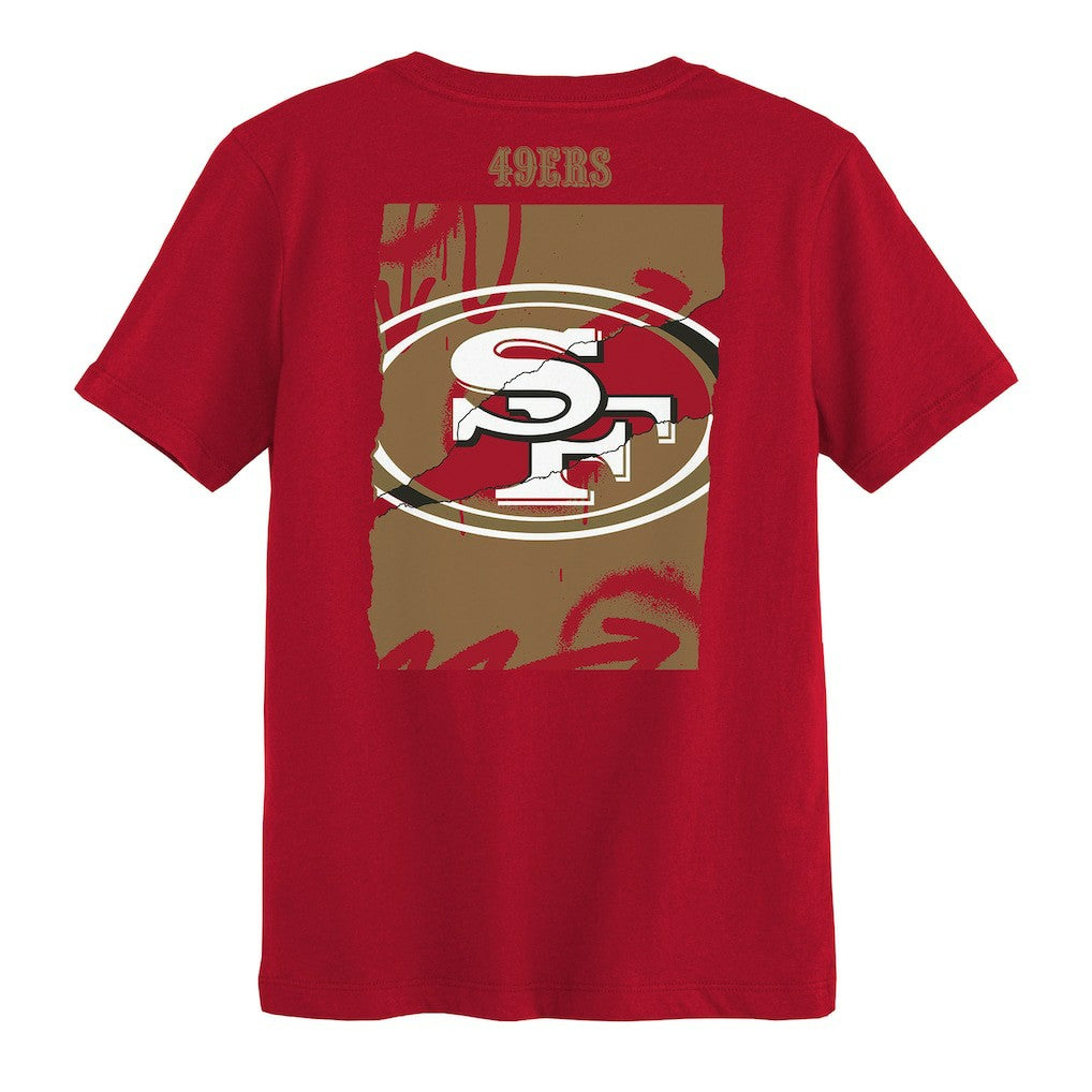 San Francisco 49ers Outerstuff Preschool Posterize T-Shirt - Scarlet for sale