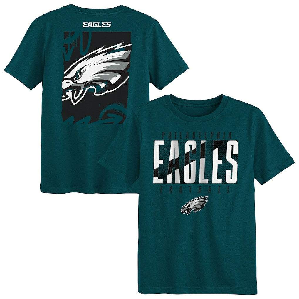 Philadelphia Eagles Outerstuff Preschool Posterize T-Shirt - Midnight Green outlet