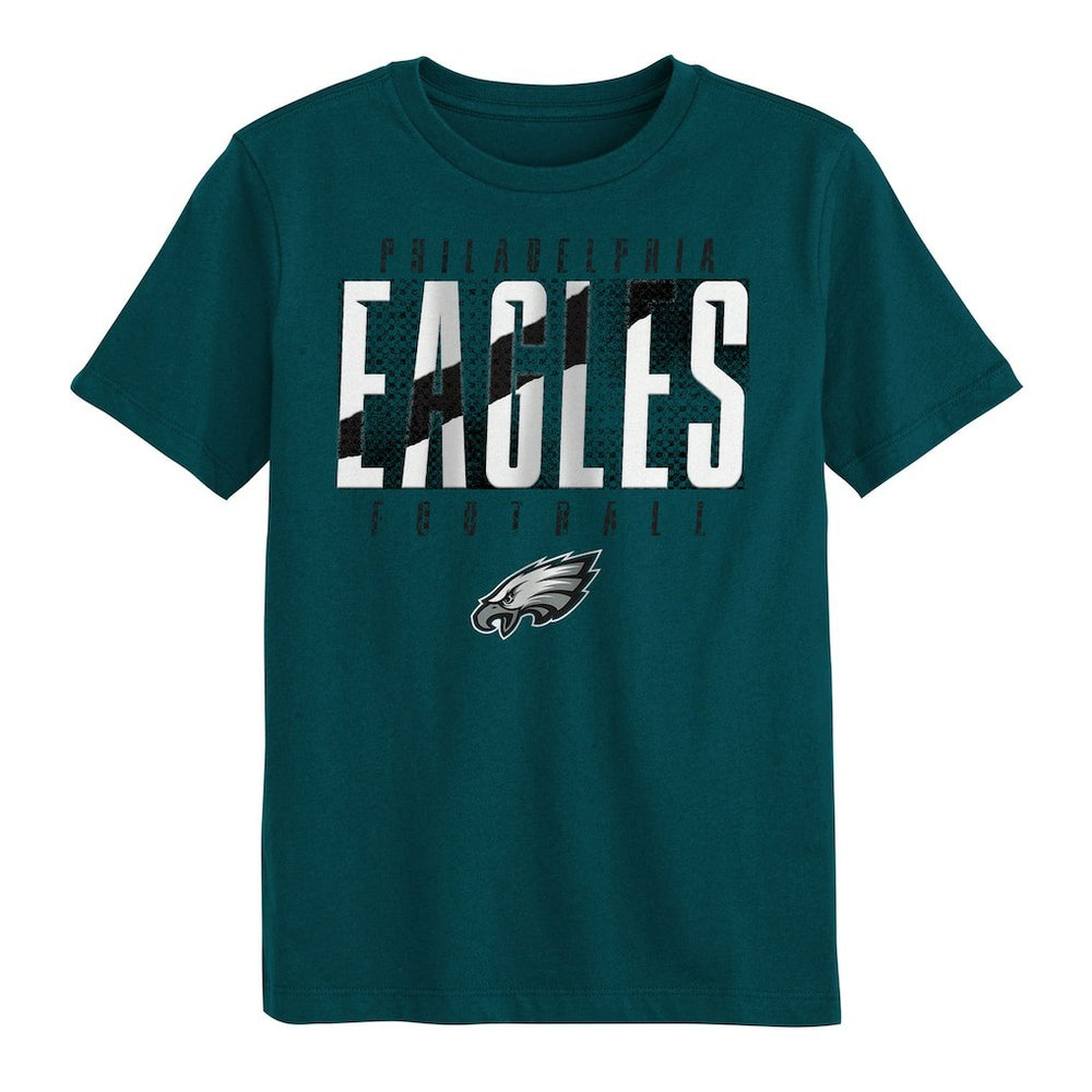 Philadelphia Eagles Outerstuff Preschool Posterize T-Shirt - Midnight Green outlet
