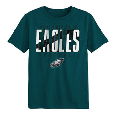 Philadelphia Eagles Outerstuff Preschool Posterize T-Shirt - Midnight Green outlet
