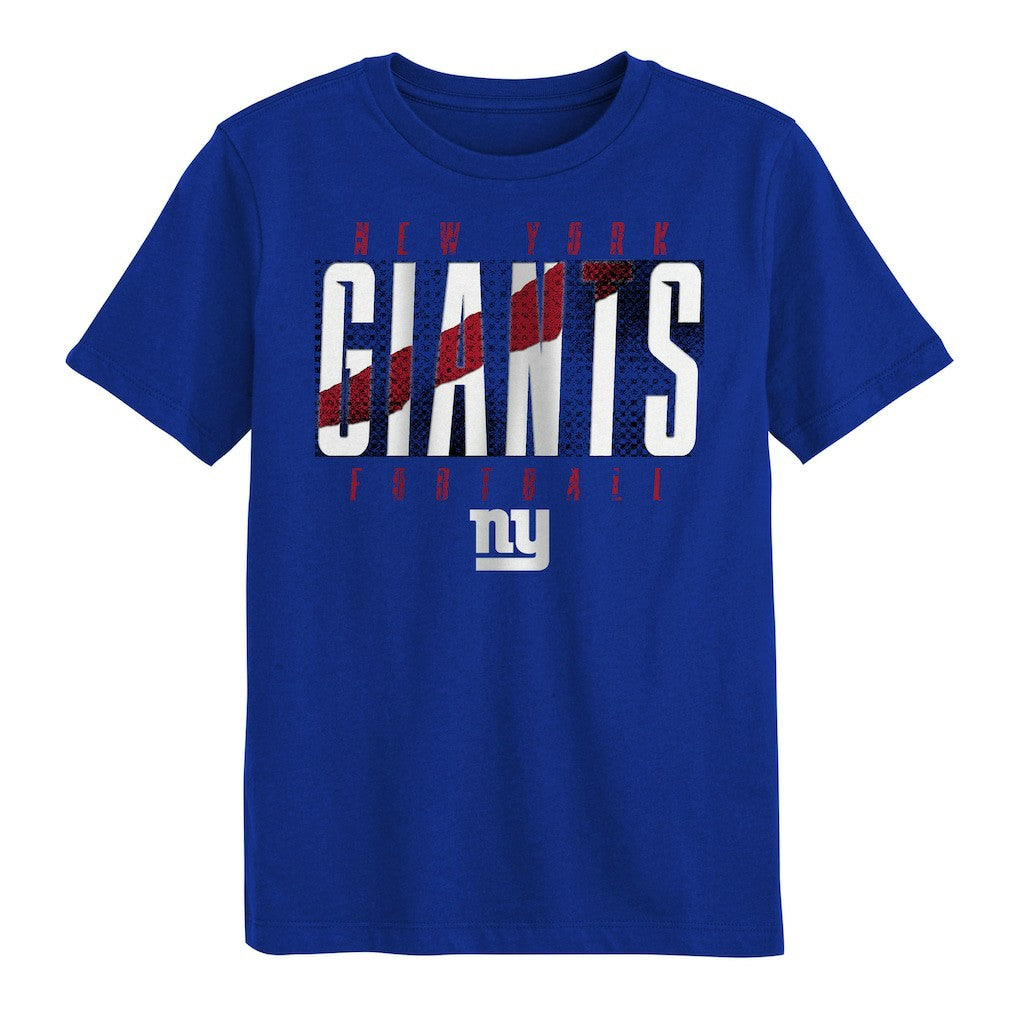 New York Giants Outerstuff Preschool Posterize T-Shirt - Royal cheap