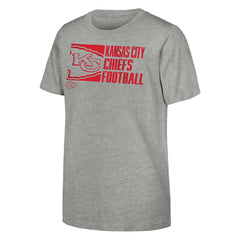 Kansas City Chiefs Outerstuff Youth Post Game T-Shirt - Heather Gray online