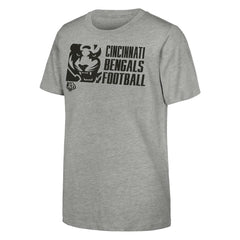 Cincinnati Bengals Outerstuff Youth Post Game T-Shirt - Heather Gray sale