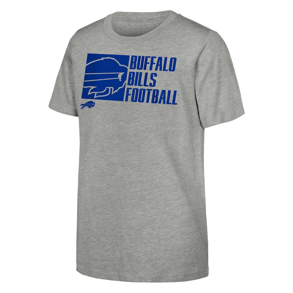 Buffalo Bills Outerstuff Youth Post Game T-Shirt - Heather Gray discount