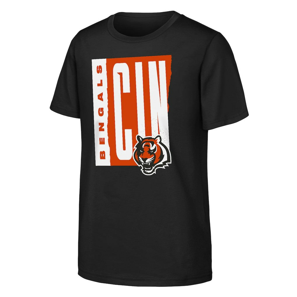 Cincinnati Bengals Outerstuff Youth Tear It Up T-Shirt - Black outlet