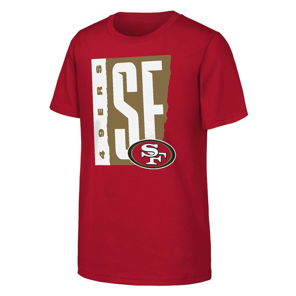 San Francisco 49ers Outerstuff Youth Tear It Up T-Shirt - Scarlet on sale