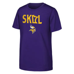 Minnesota Vikings Outerstuff Youth Team Spirit T-Shirt - Purple outlet
