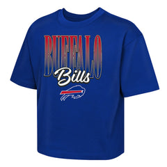 Buffalo Bills Outerstuff Girls Youth Big City Boxy T-Shirt - Royal discount